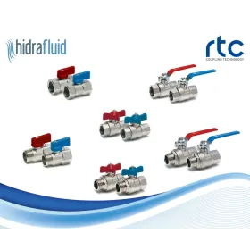 VÁLVULA BOLA KVFM, KVFF, TVFM, TVFF, SVFM Y SVFF RTC COUPLINGS